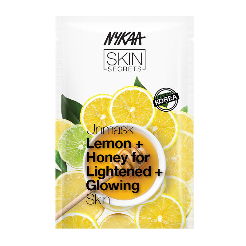 Nykaa Naturals Glow Boosting Skin Potion + Skin Secrets Lemon & Honey