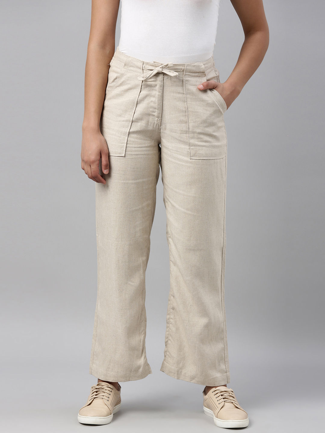 Womens Linen Pants Buy Online India  Readymade Clothing Ecommerce Store