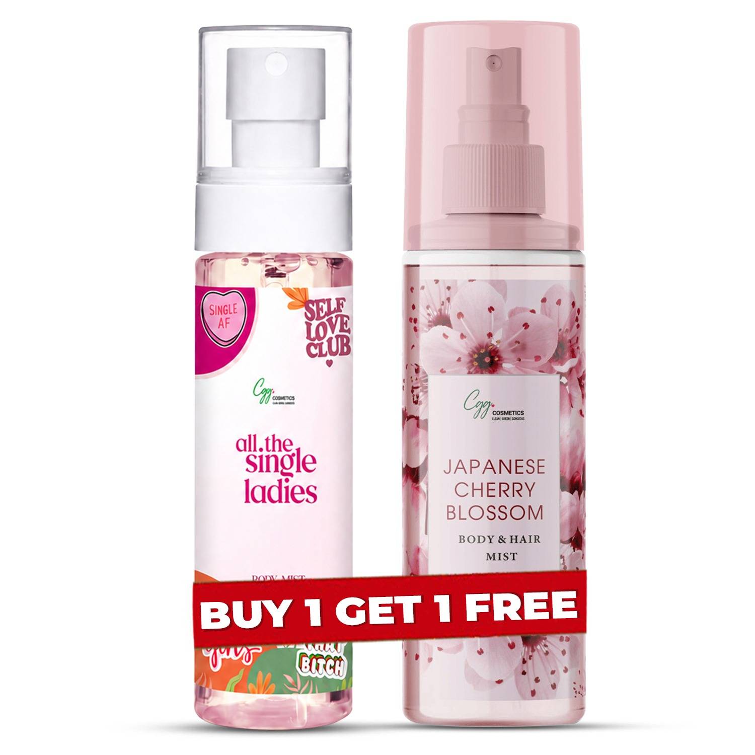 CGG Cosmetics All The Single Ladies Body Mist B1G1 Vegan