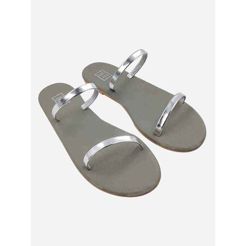 Post Card Grey Solid Flats (UK 3)