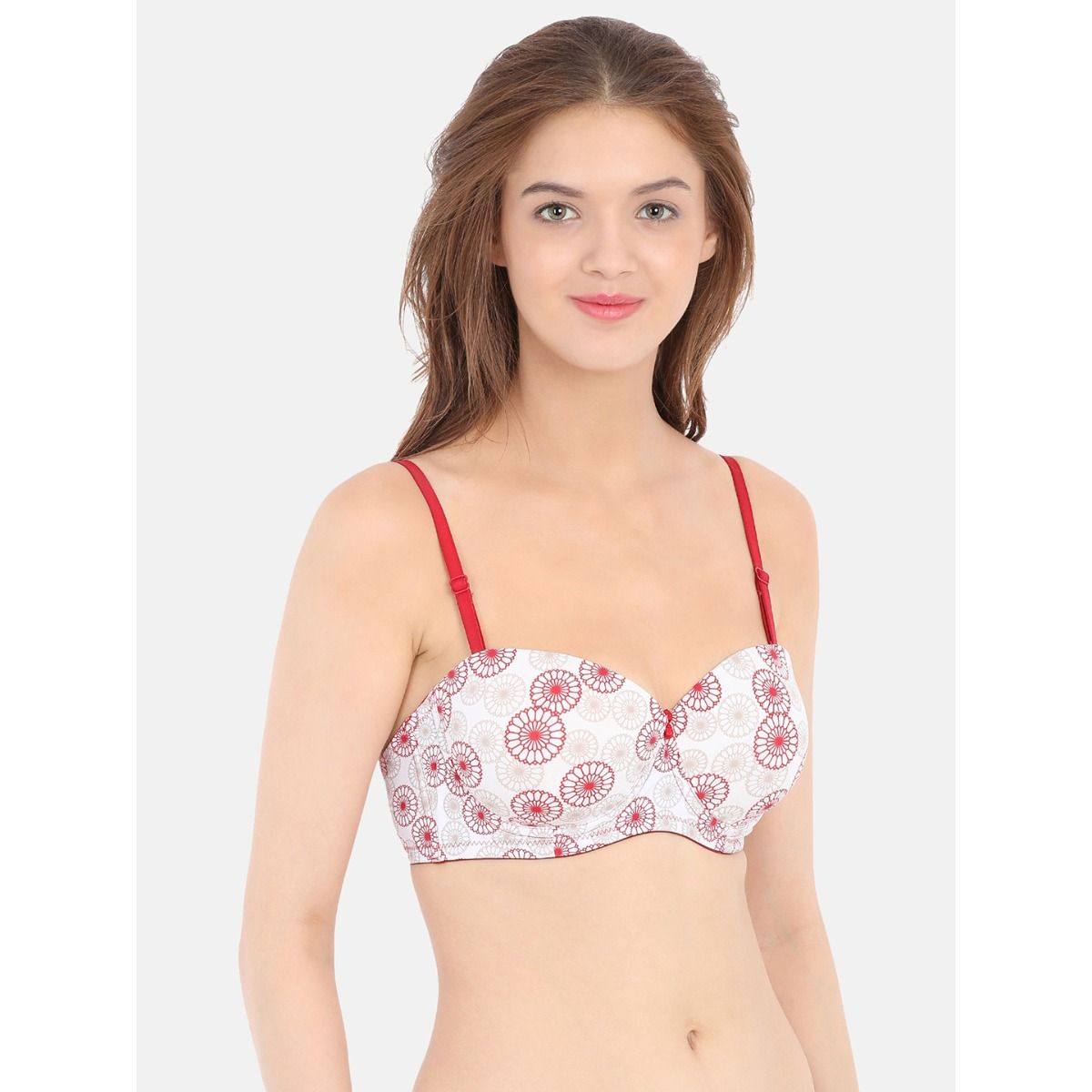 Clovia Padded Underwired Multiway Strapless T Shirt Bra With Balconette Style Buy Clovia Padded 4624