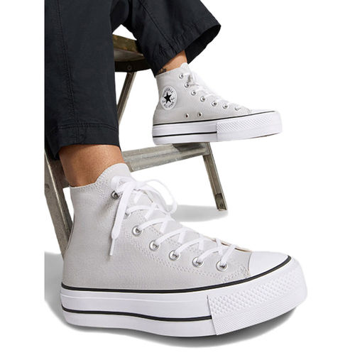 Converse Women Chuck Taylor All Star Platform Canvas High Top Sneakers (UK  3)