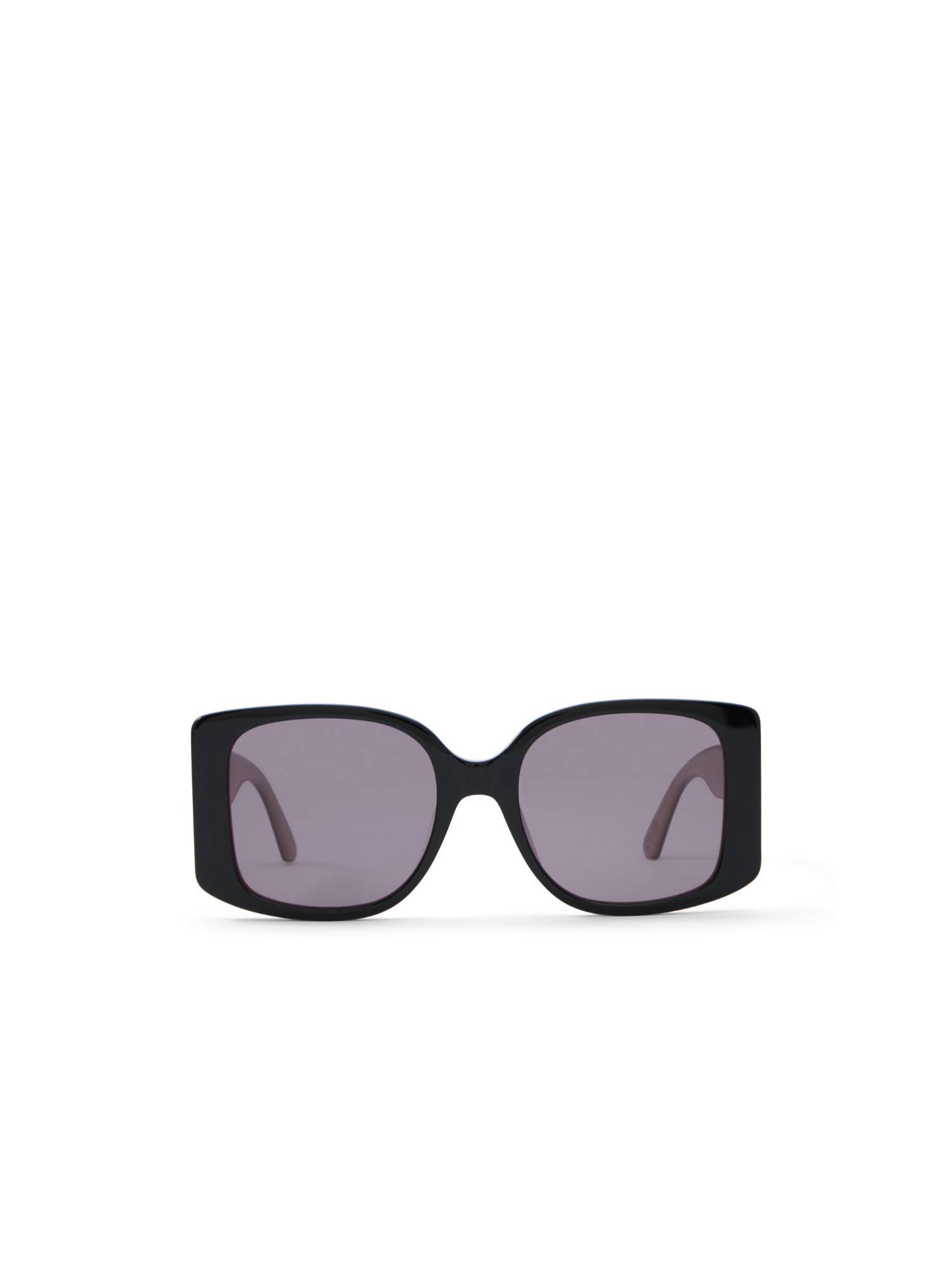 Aldo Women Acetate Black Lens Sunglasses - VALERIE-B003