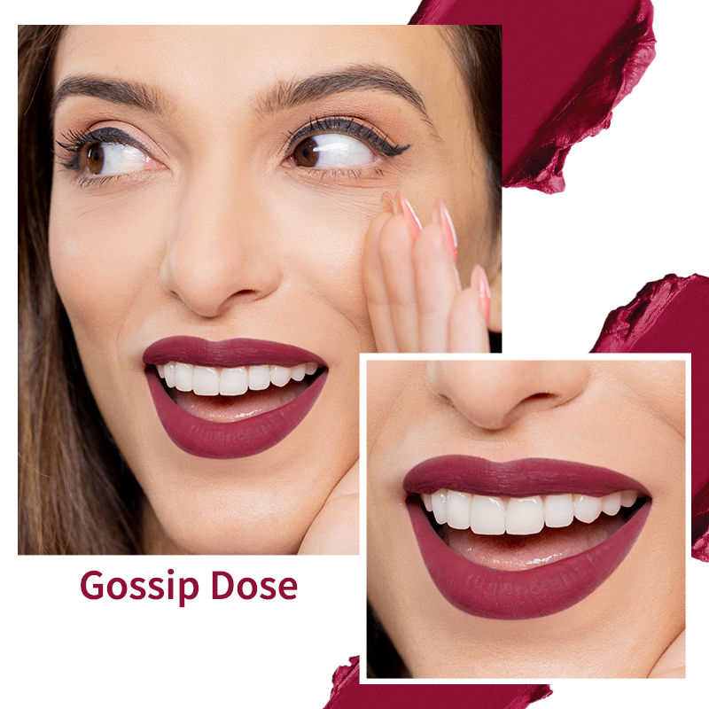 nykaa gossip dose lipstick