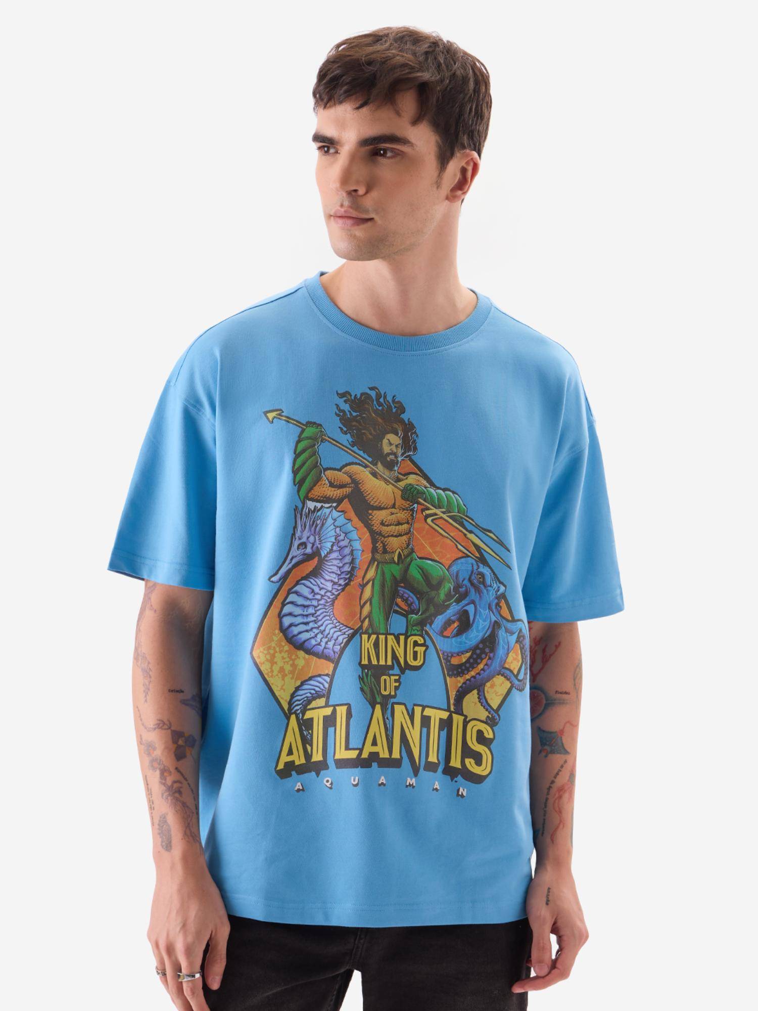 Buy The Souled Store Official Aquaman: King Of Atlantis Men