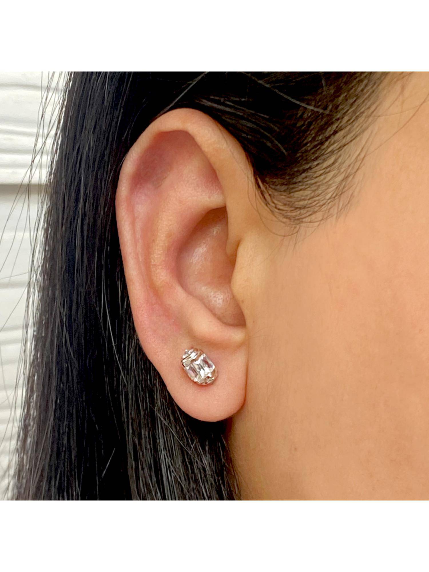 Boldiful Brio Minimal 925 Sterling Silver Statement Earrings