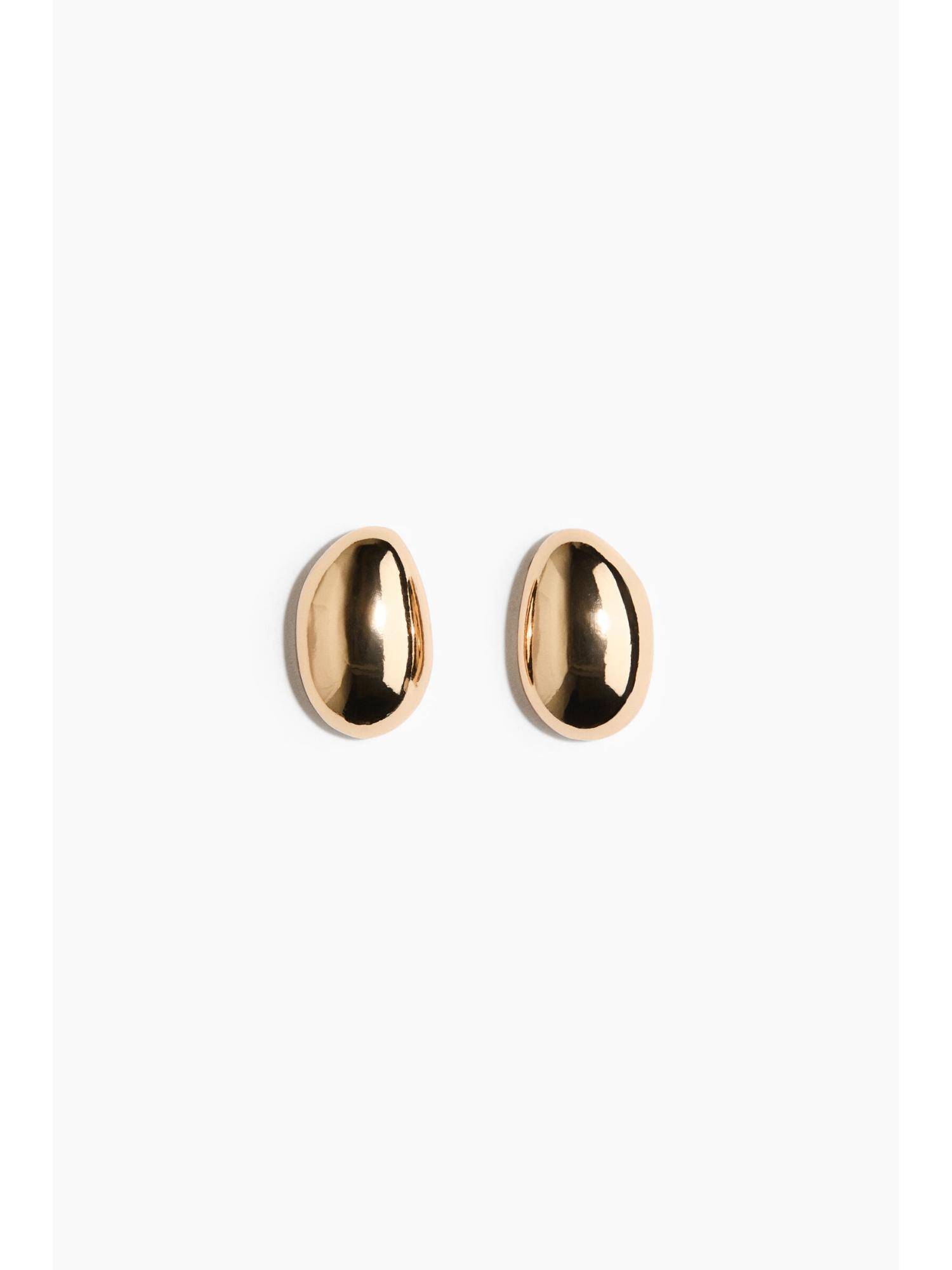 H&M Women Gold Stud Earrings