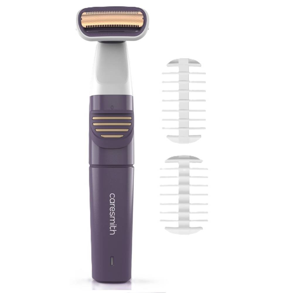 Caresmith Bloom Bikini Electric Painless Hair Remover Trimmer - Purple