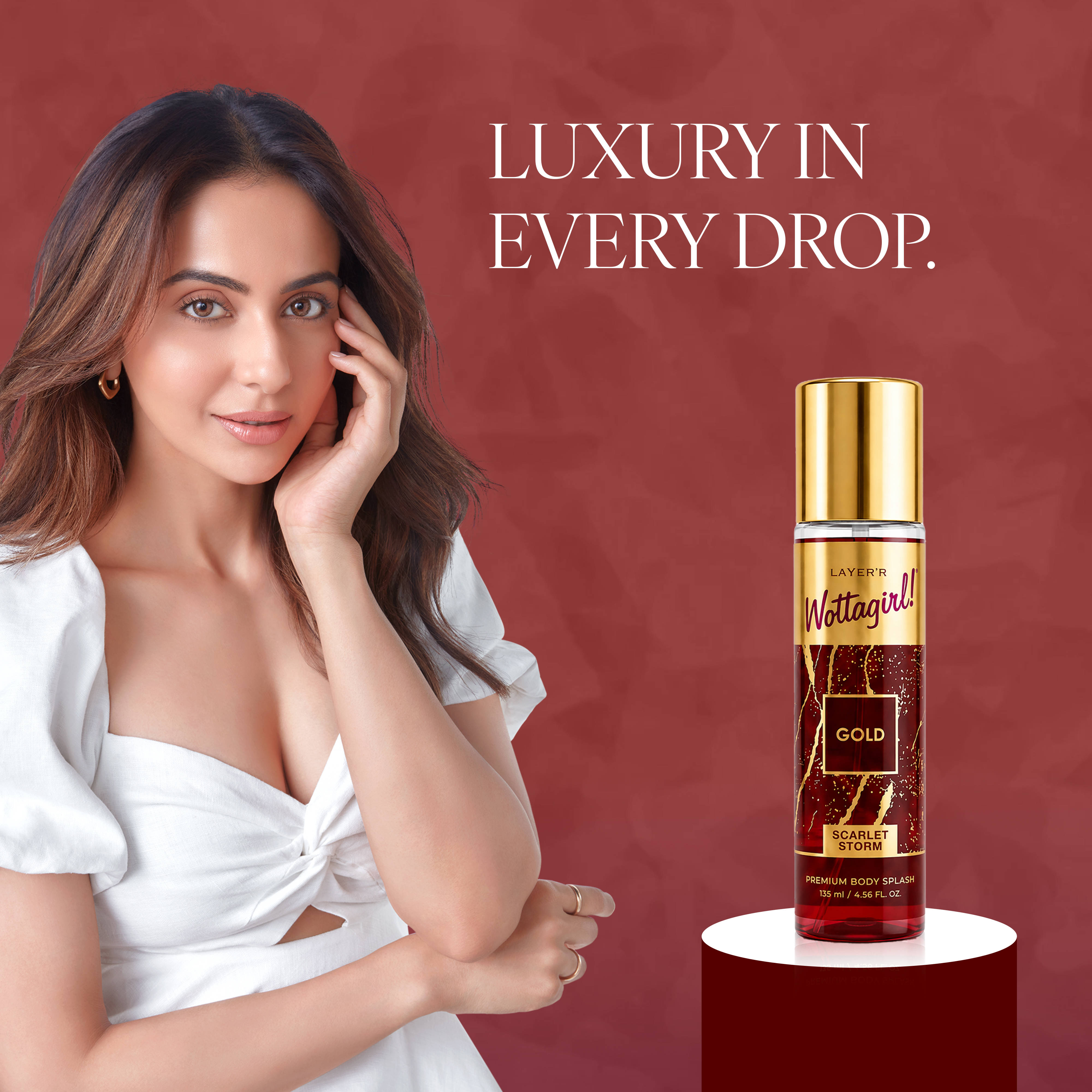 Layer'r Wottagirl! Gold Scarlet Storm Body Mist - view 4