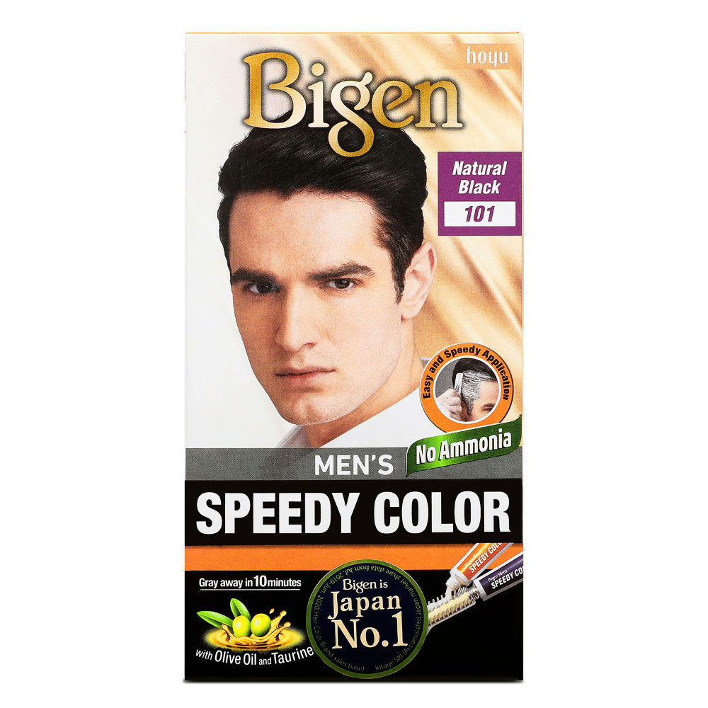 Bigen Men's Speedy Colour - Natural Black 101