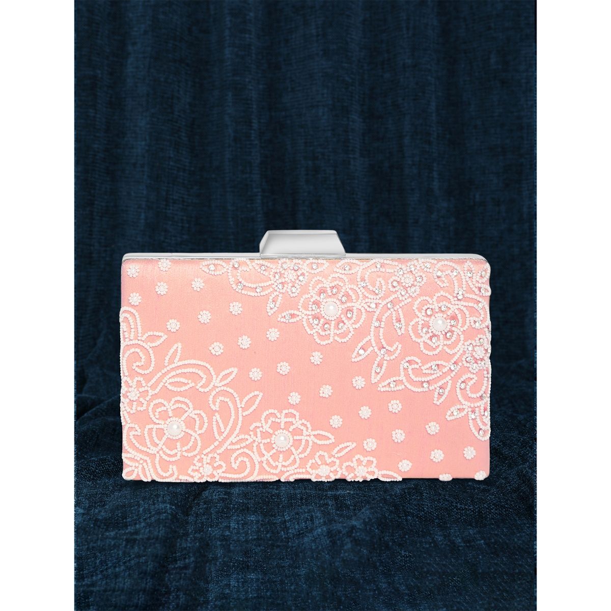 Peach clutch online purse