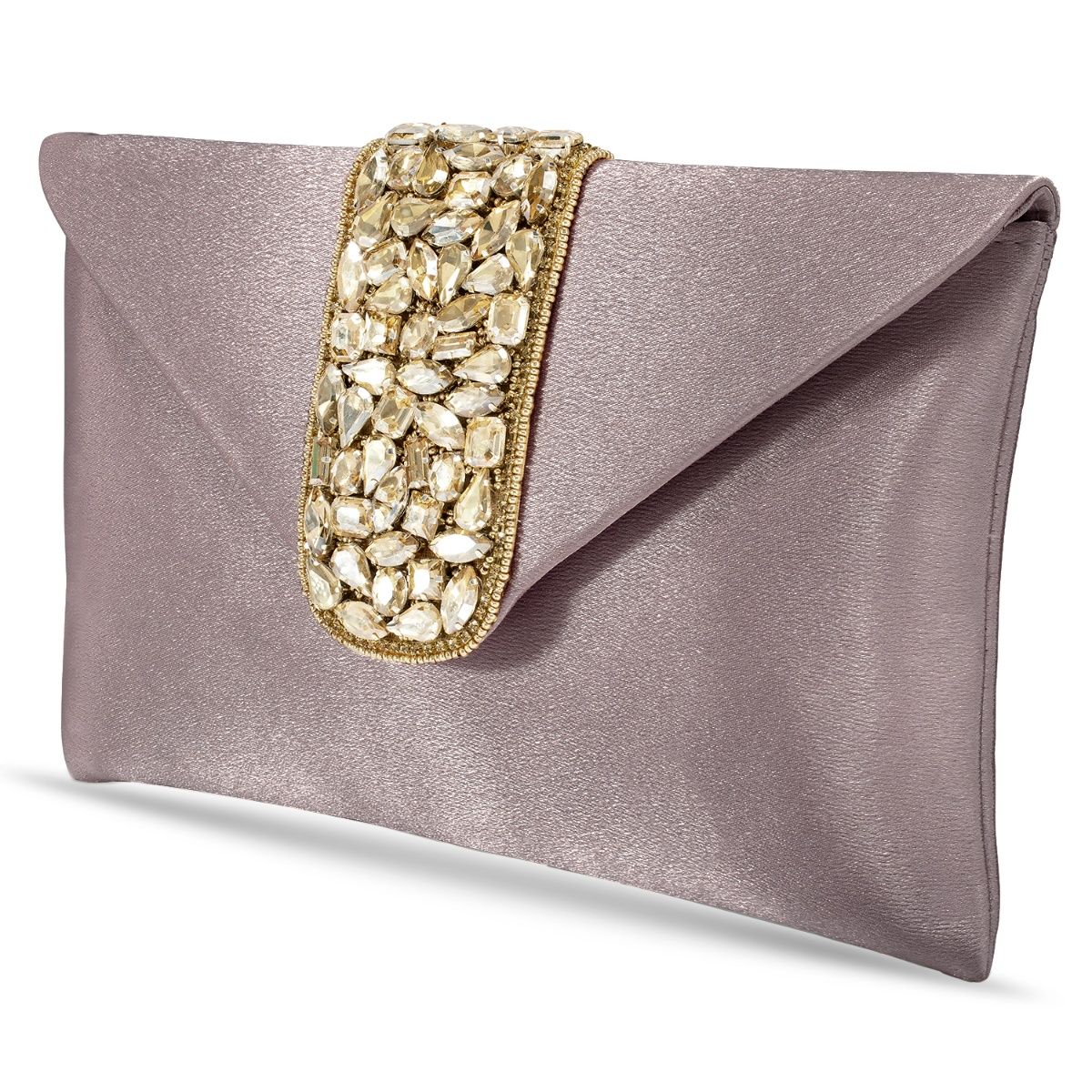 Buy VRITRAZ Stylish Fancy Plain Wedding Clutch Purse for Women (Gold)  Online at Best Prices in India - JioMart.