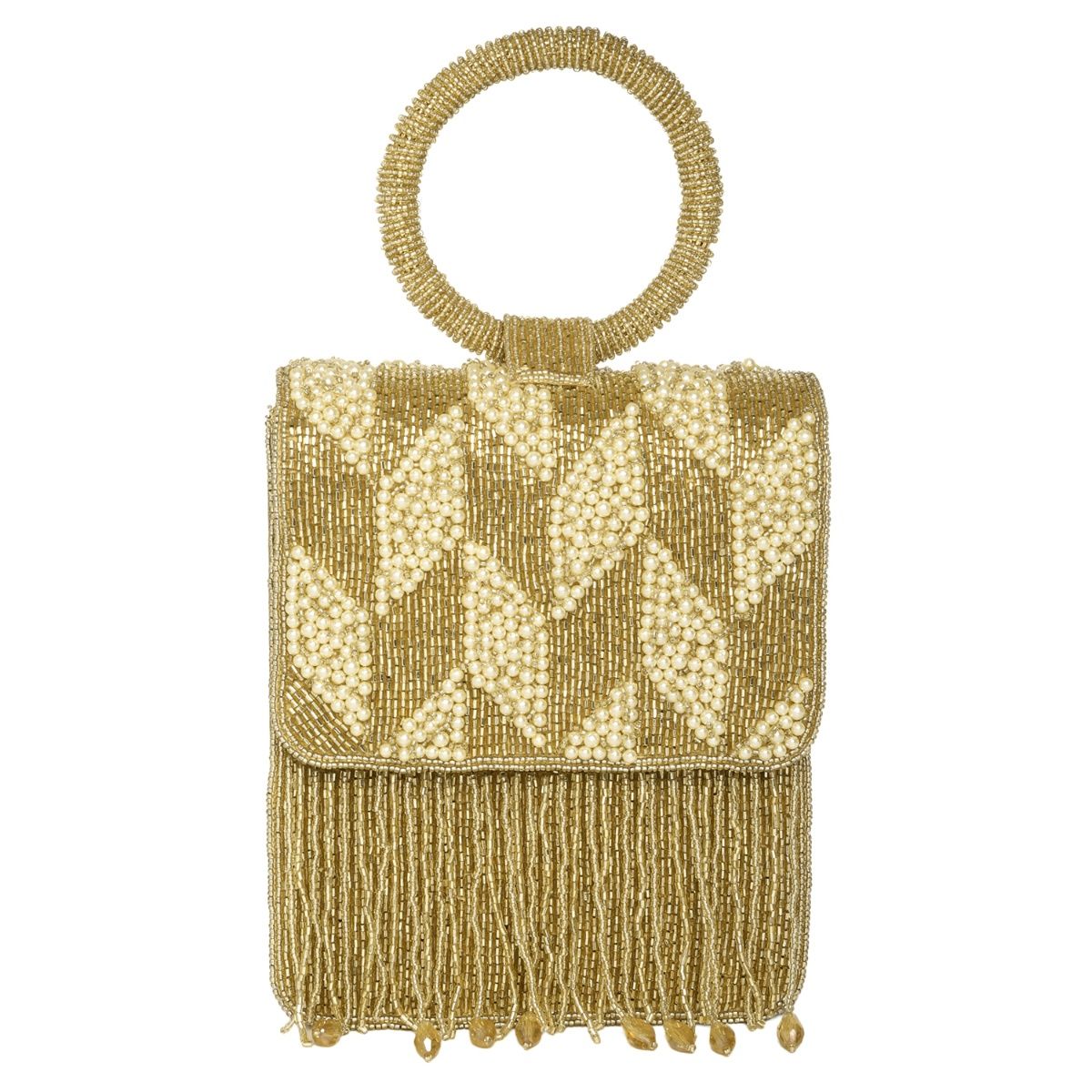 New Women Evening Clutch Bag Rhinestone Crystal Bucket Party Purse W  Tassel/Gold | eBay