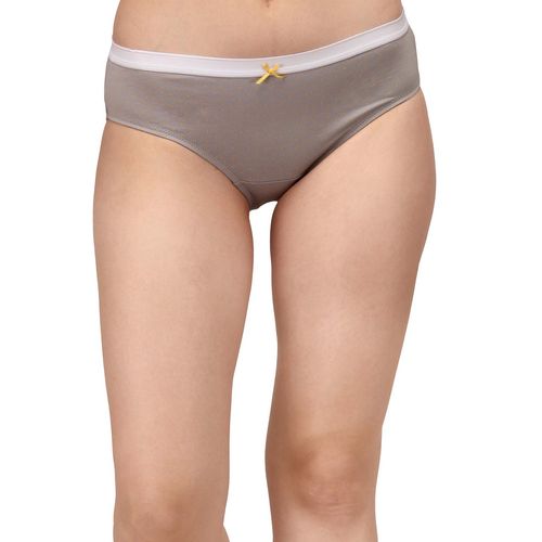 Buy SOIE Women High Rise Solid And Printed Cotton Stretch Hipster Panty  online