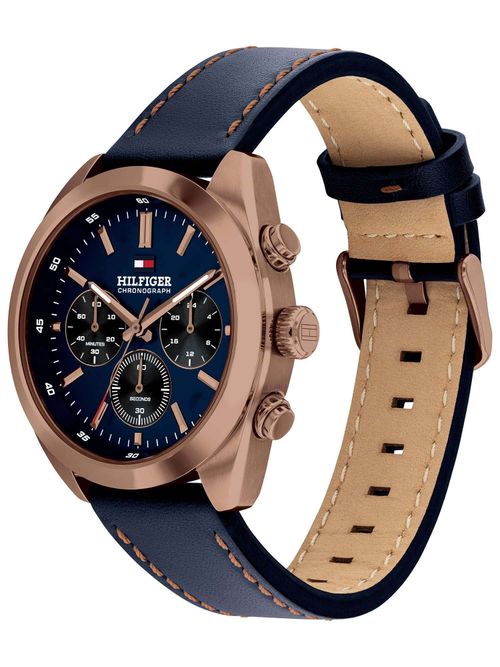 Tommy Hilfiger Hudson Quartz Navy Blue Round Dial Men's Watch- TH1710721 (M)