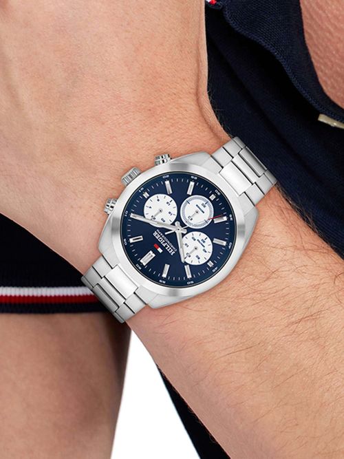 Tommy Hilfiger Hudson Quartz Navy Blue Round Dial Men's Watch- TH1710722 (M)
