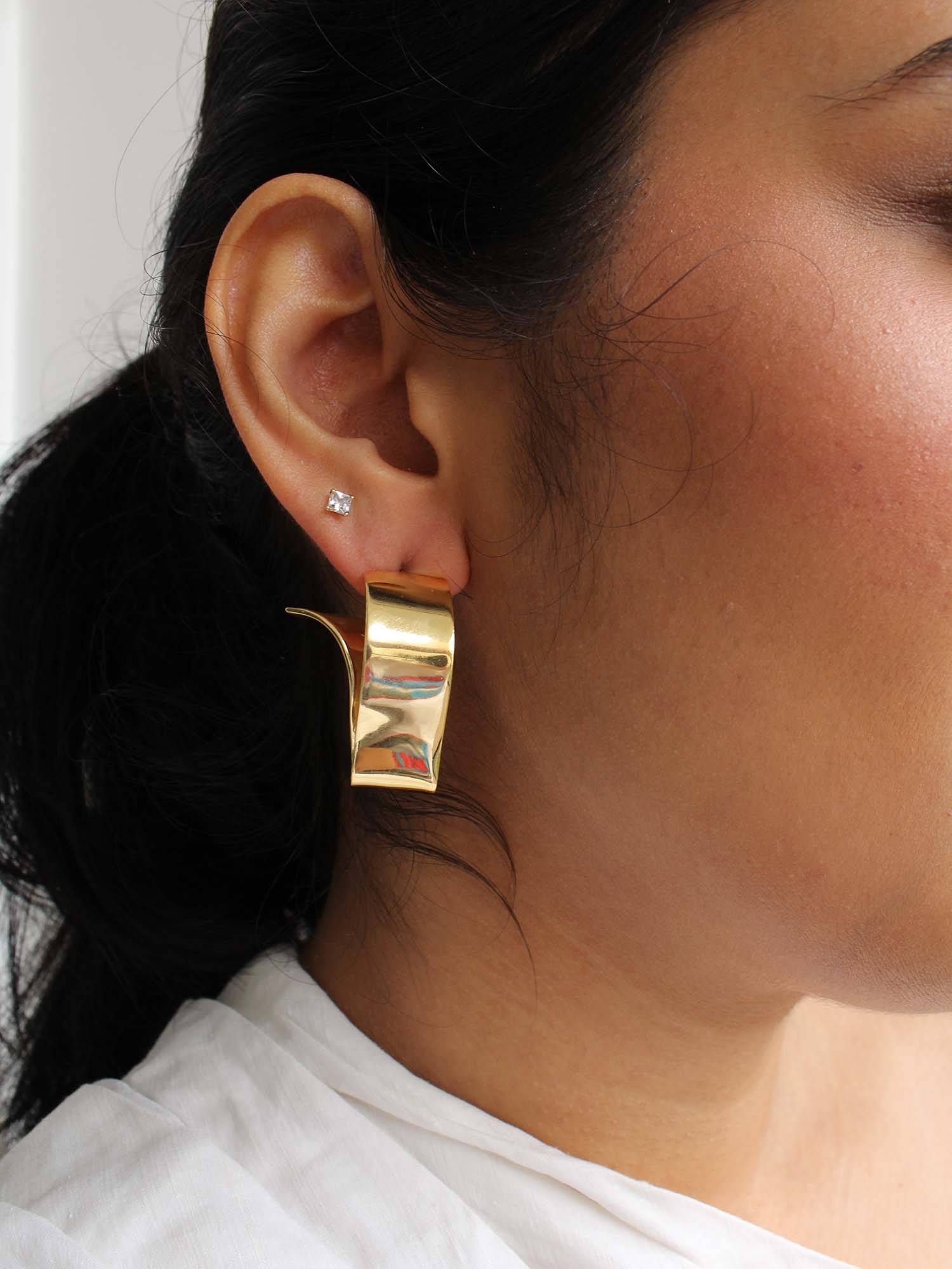 Heena Mittal Rigel Gold Drops Earrings