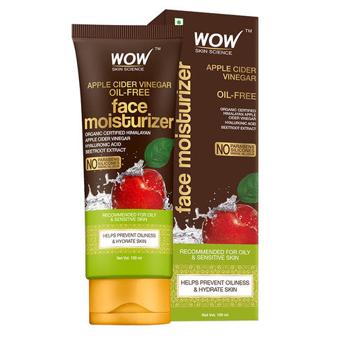 Wow Skin Science Organic Apple Cider Vinegar Face Moisturizer Buy Wow Skin Science Organic Apple Cider Vinegar Face Moisturizer Online At Best Price In India Nykaa