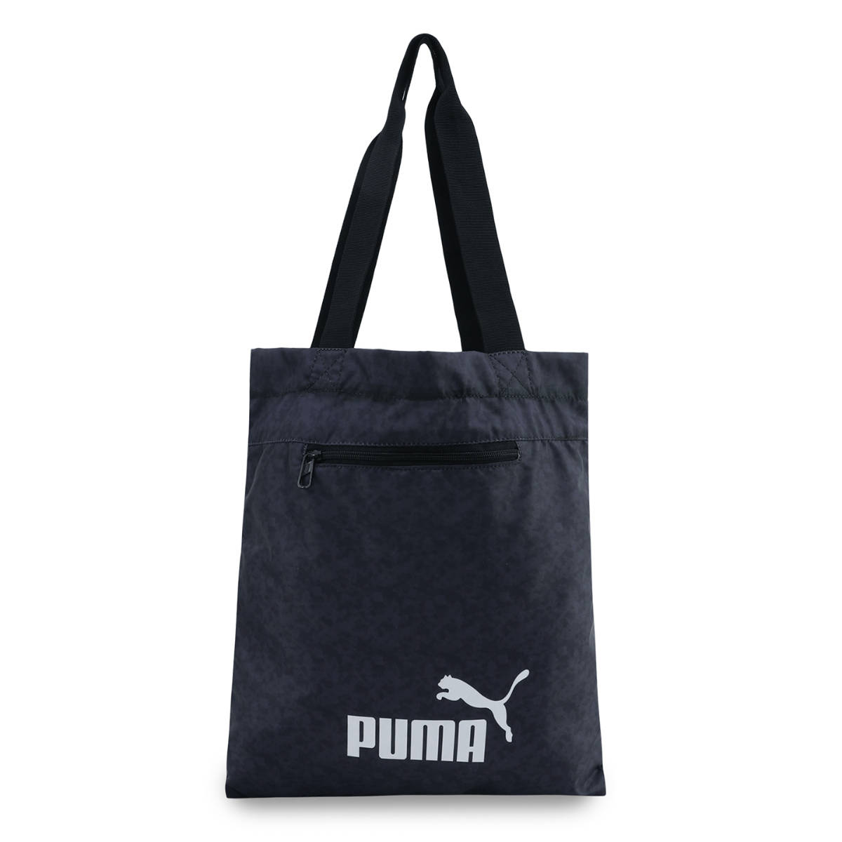 Puma Navy Blue Washed Packable Style Printed Tote Bag