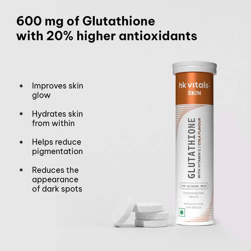 Buy HealthKart HK Vitals Glutathione Effervescent Tablets