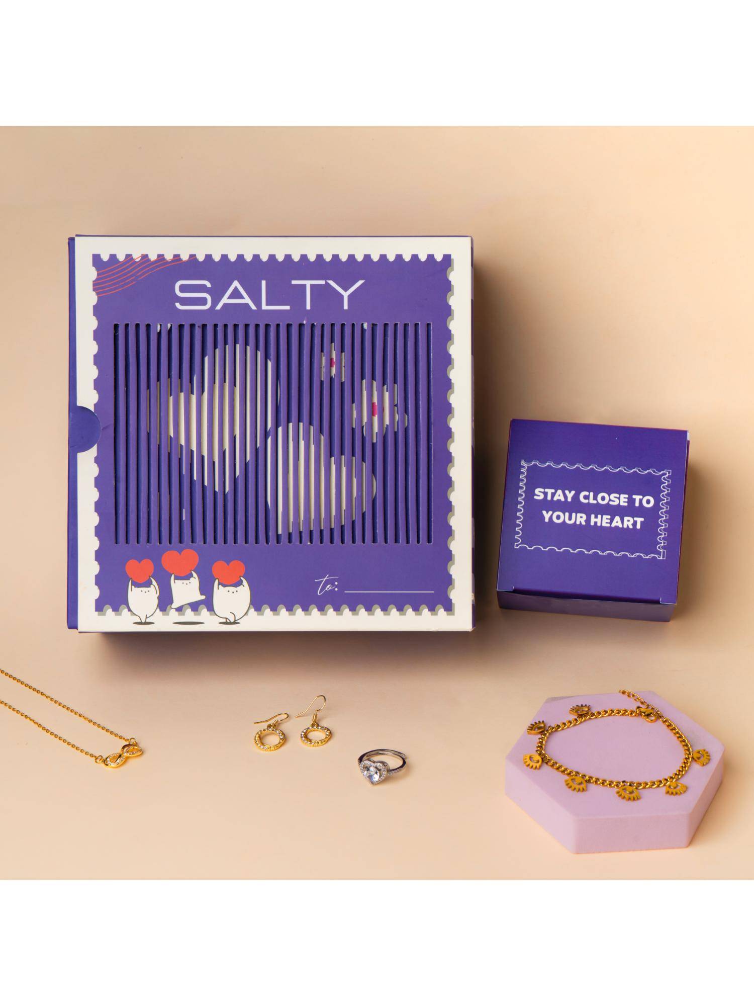 Salty Women Multi-Color Alloy Jewellery Set