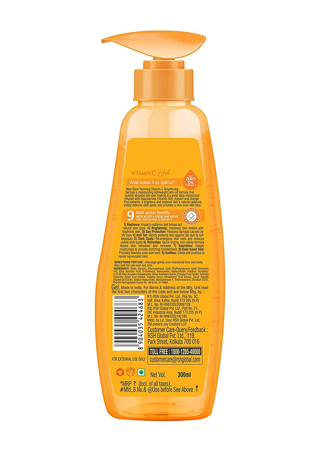 Buy Joy Vitamin C Glow Reviving & Skin Brightening Face & Body Gel Online