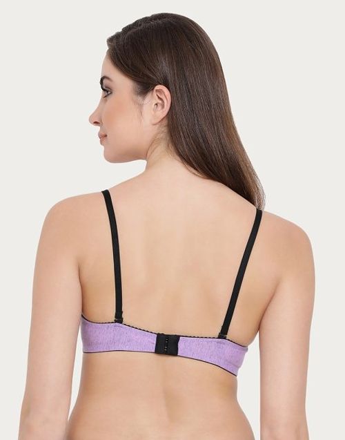 Buy Clovia Cotton Rich Solid Padded Full Cup Underwired Push-Up