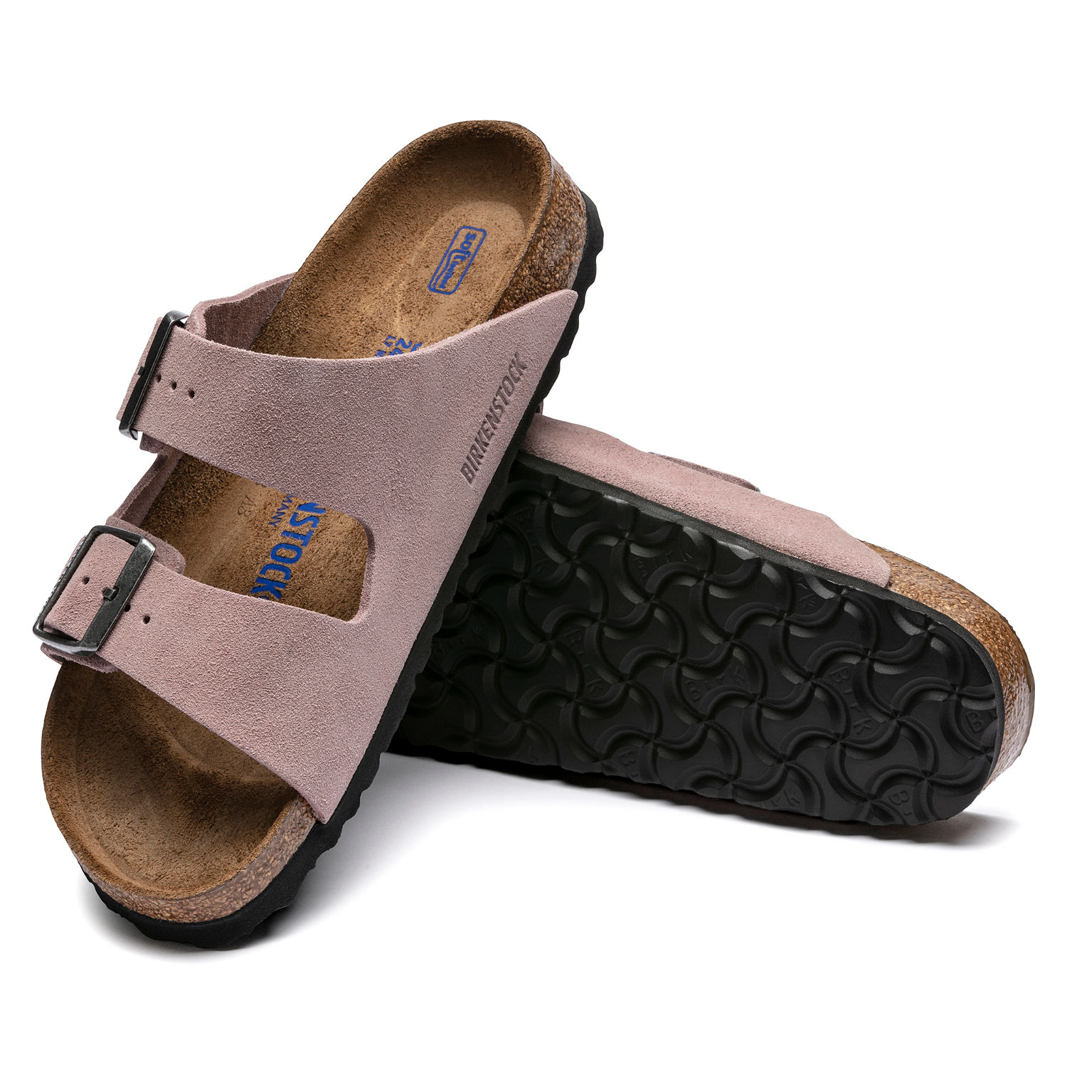 Lavender outlet suede birkenstocks