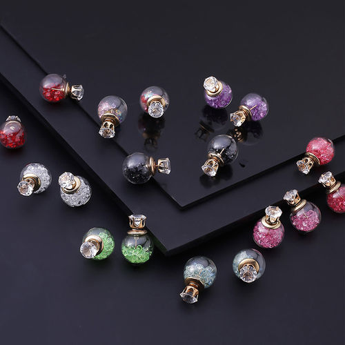 Buy Yellow Chimes Combo Pairs Double-side Stud Earrings Online