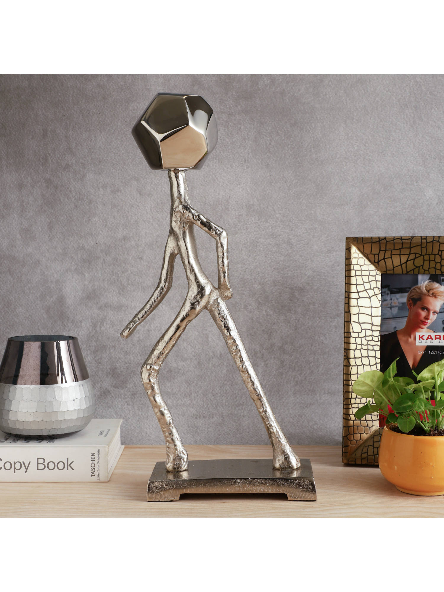 De Maison Decor Silver Elemental Form Luxe Figurine