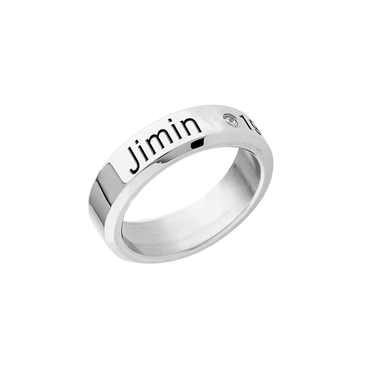 BTS ジミン Ring (Silver) Jimin Jungkook Ring | Jimin Accessories Rings | Bts