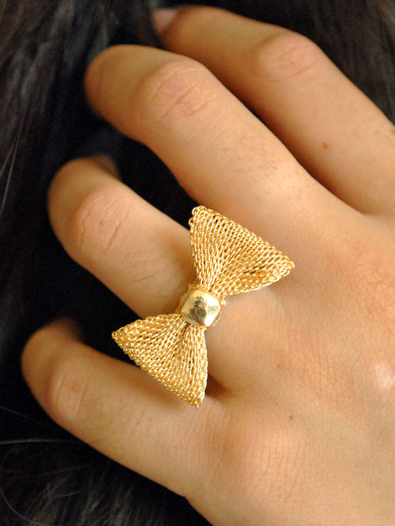 BeAbhika Pretty Little Bow Ring