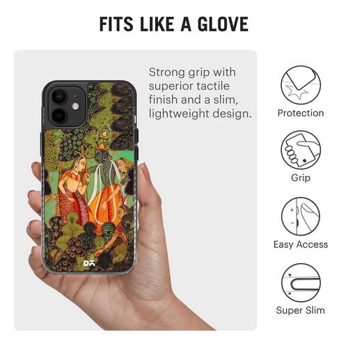 DailyObjects Krishna Stride Case Cover for iPhone 12 Mini inch - Main Image