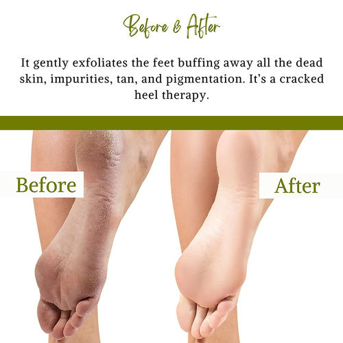 BodyHerbals Minute Pedicure, Lemongrass Foot Scrub