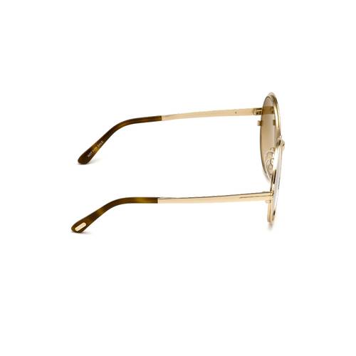 New Tom Ford Sunglasses FT0572/S 28G 57 Frame Rose Gold with Brown Lenses Tom Ford Ava-02 FT0572/S 28Z 57 Sunglasses | Shade Station main image 4