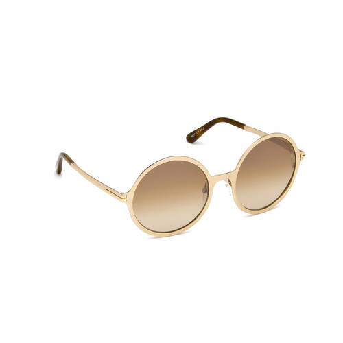New Tom Ford Sunglasses FT0572/S 28G 57 Frame Rose Gold with Brown Lenses Tom Ford Ava-02 FT0572/S 28Z 57 Sunglasses | Shade Station main image 3