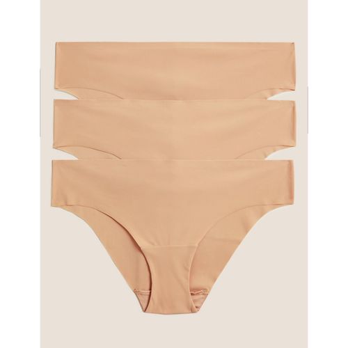 3pk No VPL Low Rise Brazilian Knickers