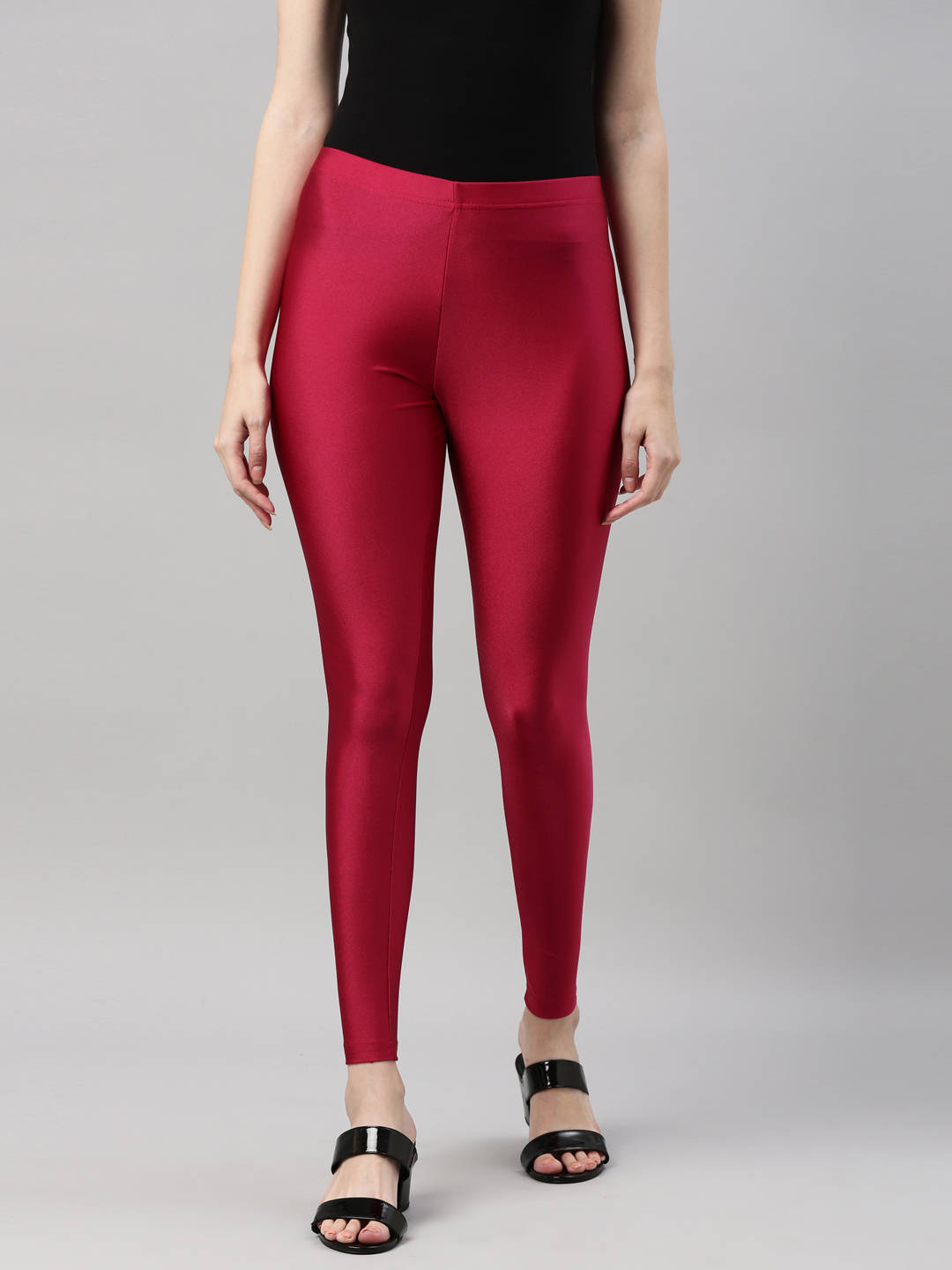 Go Colors Women Fuchsia Viscose Shimmer Leggings - Pink: Buy Go Colors  Women Fuchsia Viscose Shimmer Leggings - Pink Online at Best Price in India  | Nykaa