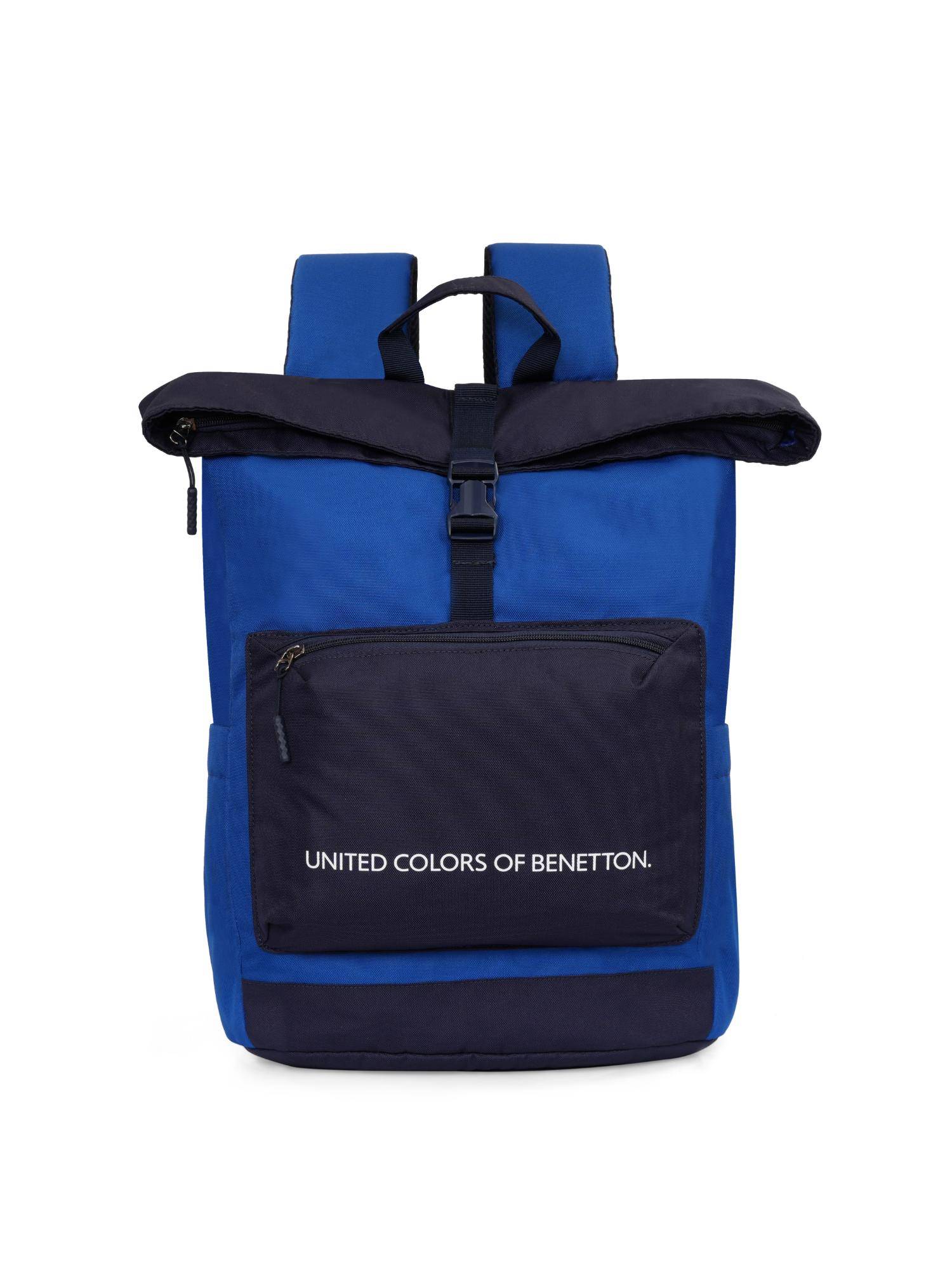 United Colors of Benetton Unisex Laptop Backpack Grand Slam - Blue