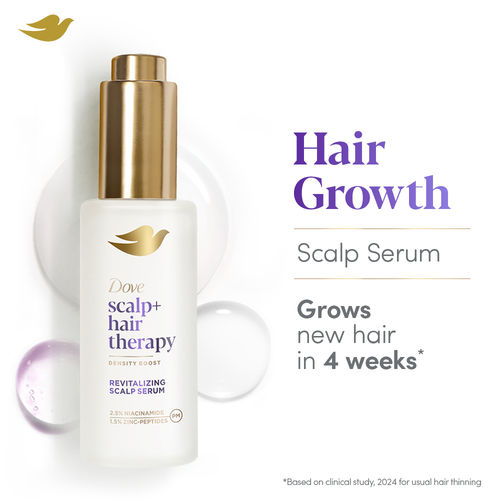 Dove Scalp + Hair Therapy Density Boost Revitalizing Scalp Night Serum