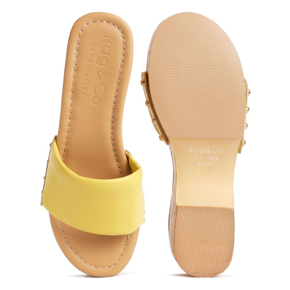 Buy Yellow Flip Flop & Slippers for Women by Outryt Online | Ajio.com