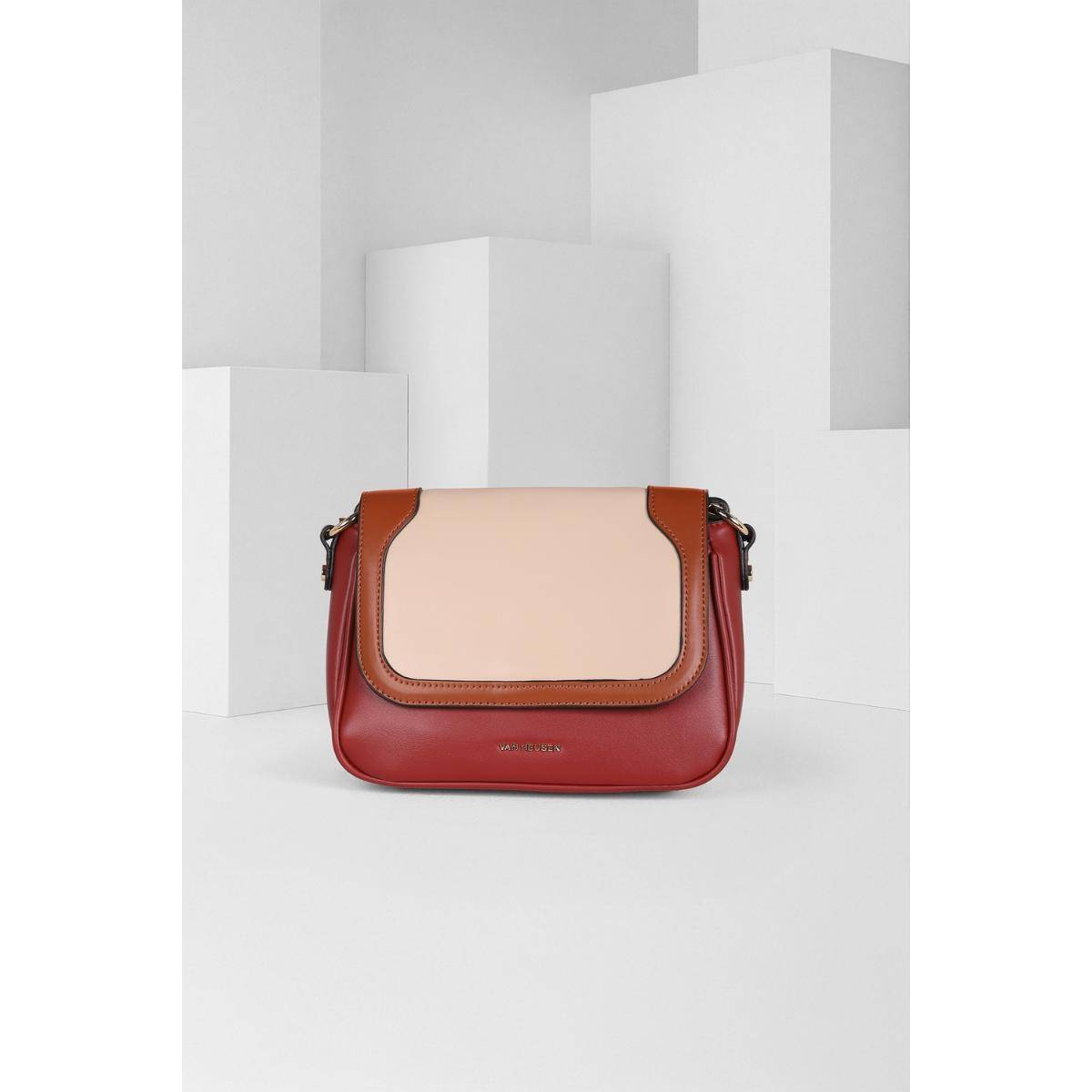 Van Heusen Women Maroon Colorblock Casual Sling Bag