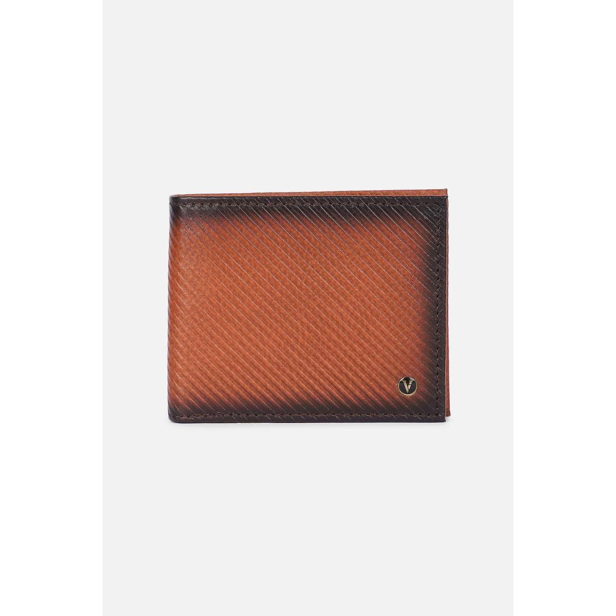 Van Heusen Men Brown Genuine Leather Wallet