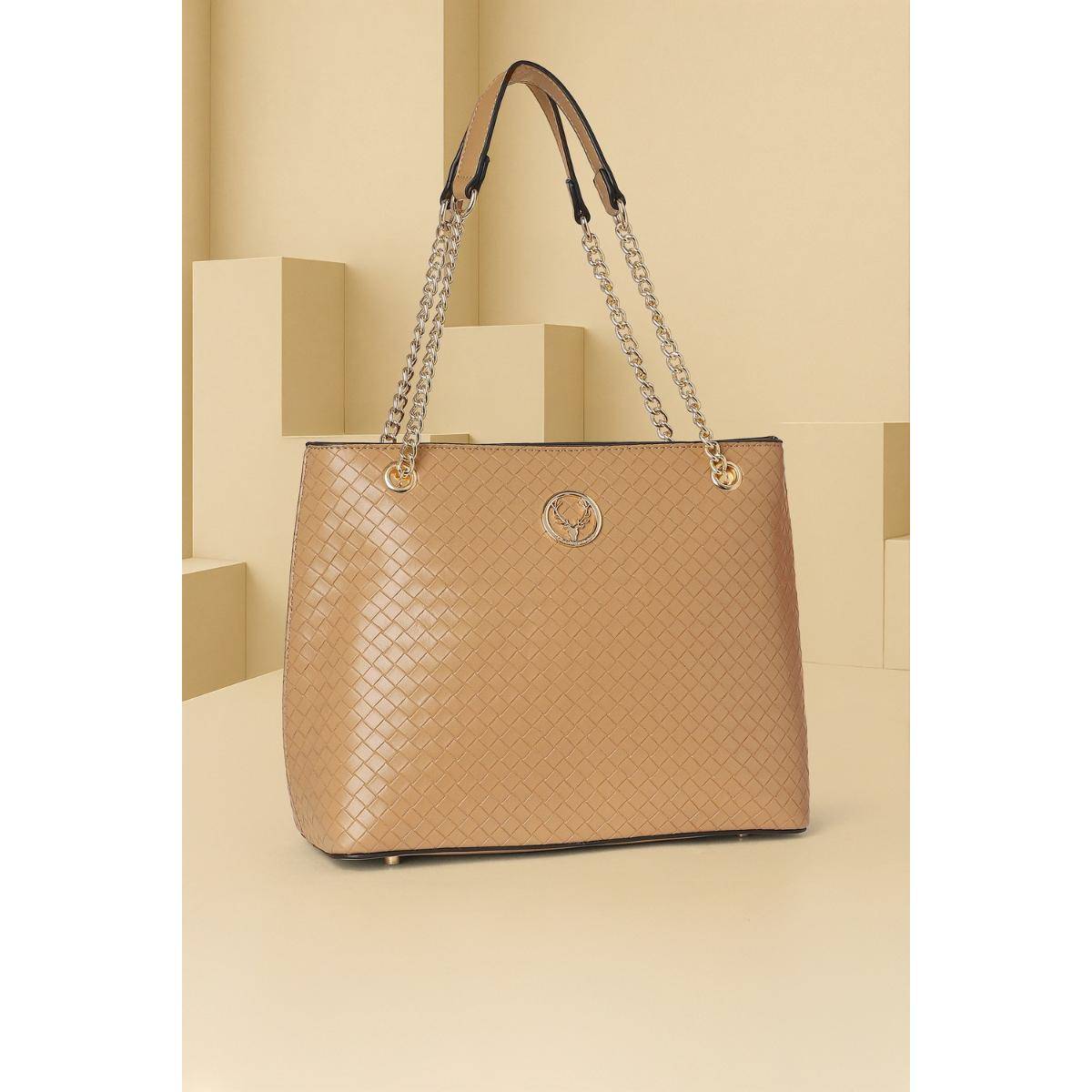 Allen Solly Women Beige Casual Handbag