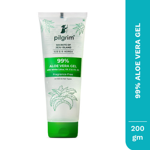 Pilgrim Aloe Vera Gel With Vitamin E For Glowing Skin & Hair Reviews |  NykaaMan