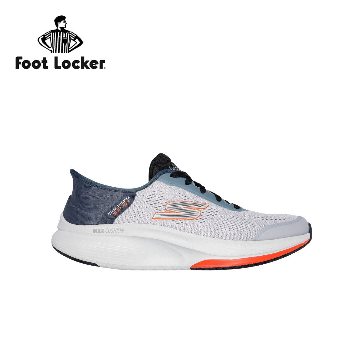 Memory Foam Skechers Goga Max Review Skechers Go Walk Max Walker Shoes  (Black Lavender) Sports