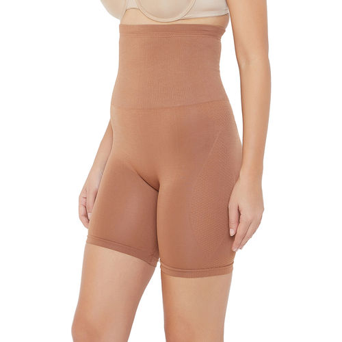 Buy 4-In-1 Shapewear - Tummy, Back, Thighs, Hips in Brown Online India, Best  Prices, COD - Clovia - SW0007A24