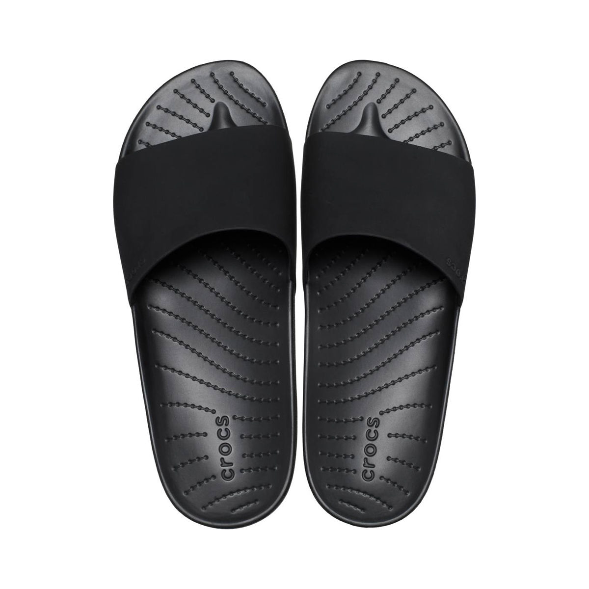 Buy Crocs Splash Black Women Sliders Online