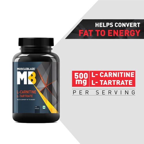 Buy MuscleBlaze L-Carnitine L-Tartrate Capsules