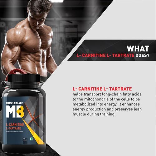 Buy MuscleBlaze L-Carnitine L-Tartrate Capsules